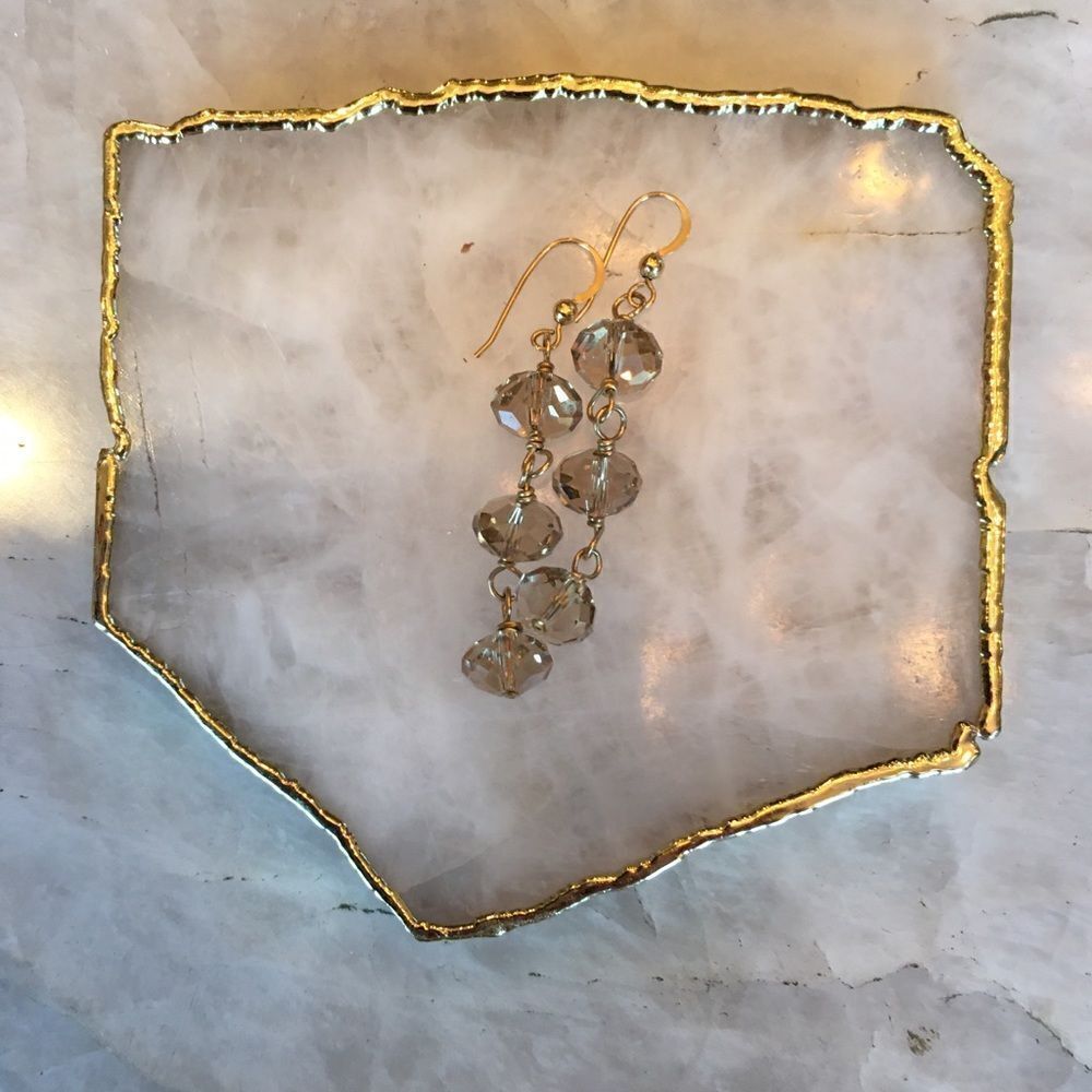 Three Dropopaquefacetedearrings! - image 4